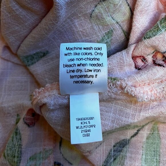 LC Lauren Conrad Summer Fruit Dress - XXL - Picture 11 of 12